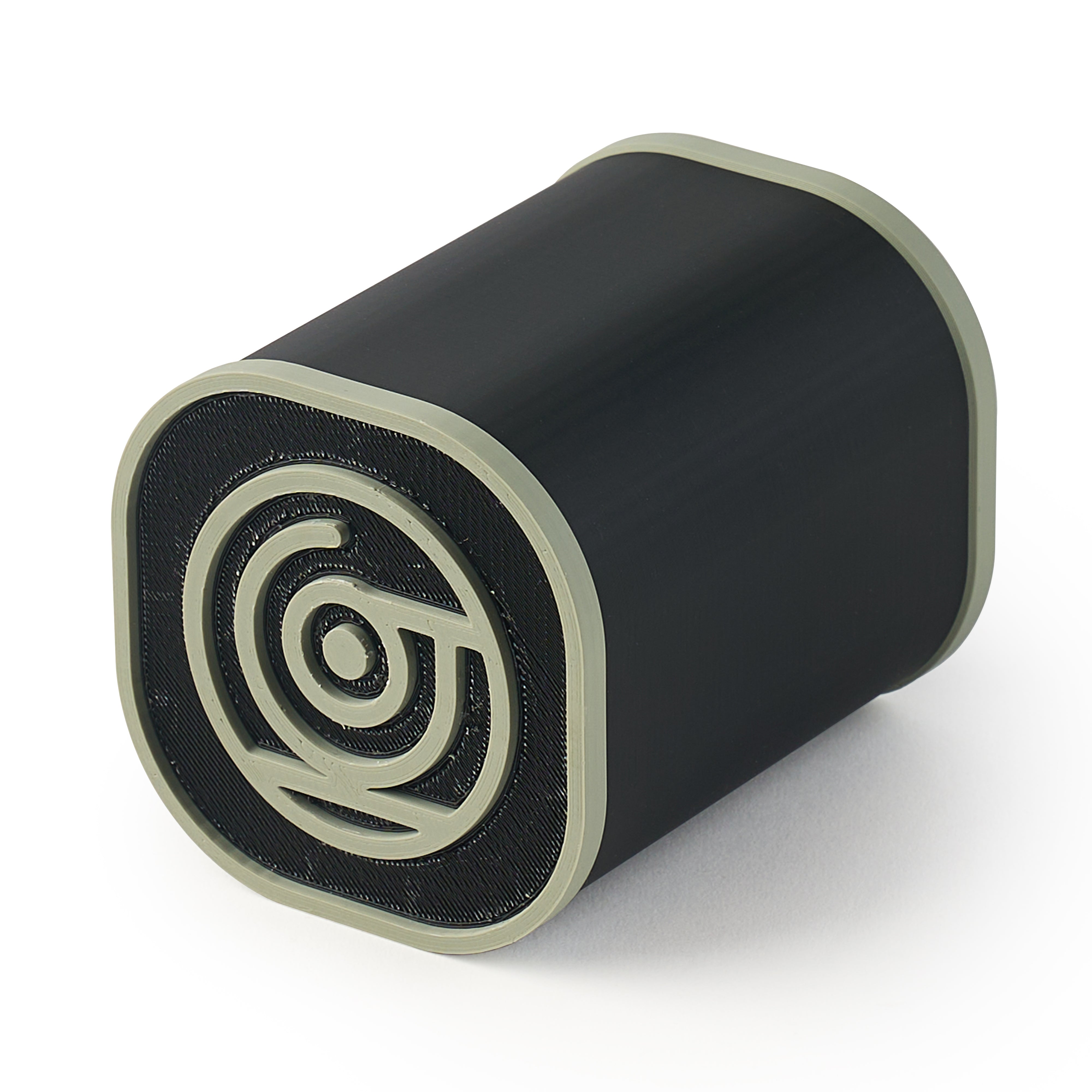 Office Pen Holder - Black & Sage